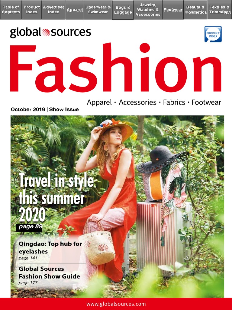 Fashion Global Source 19 Comp Softlines Retail Cultural Trends