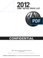 2012 SWR Pricelist