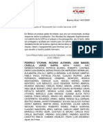 Respaldo a Evo Morales de radicales contra el Comité Nacional de la UCR