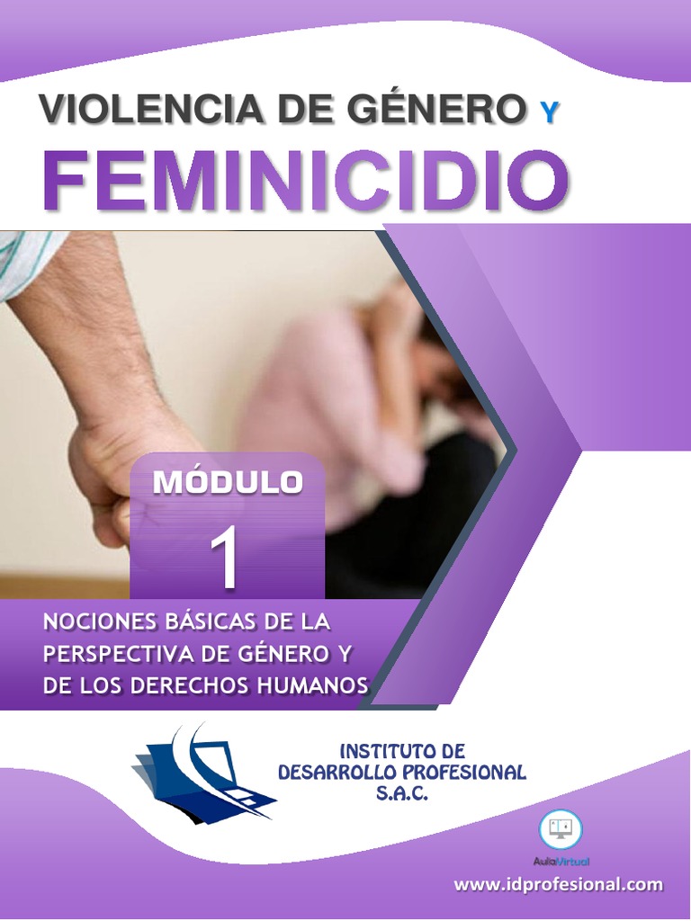 Modulo 1 - Nociones Básicas de Las Perspectiva de Género y de Los ...