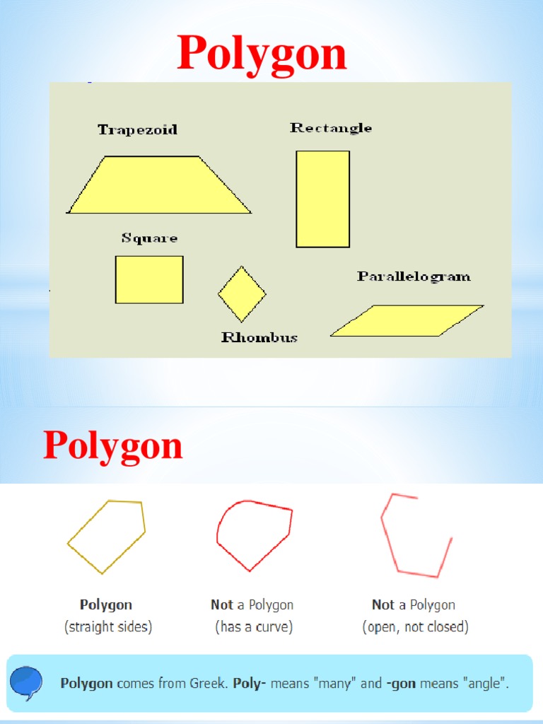 Types of Polygons Explained | PDF