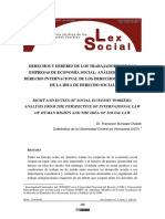 los deberes de profesional de la economia social