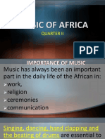 AFRICAN MUSIC