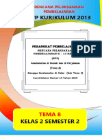 RPP Kelas 2 TM 8 ST 4 1 Lembar