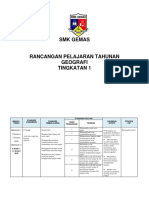 RPT 2020 Geografi Tingkatan 1 KSSM