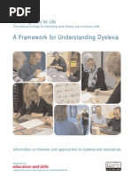 Download Department for Education and Skills 2004 a Framework for Understanding Dyslexia by Miguel Santos SN44296803 doc pdf