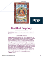Buddhist Prophecy