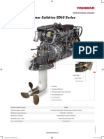 Yanmar Saildrive SD50 & SD60 Series Marine Diesel Engines