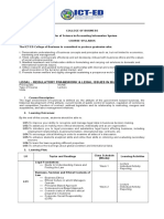 BS Accounting Info Sys Syllabus