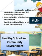 Healthy School and Community Environment 6