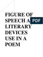 Figure of Speech and Literary Devices Use in A Poem