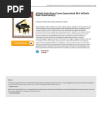 Basic Piano Course Theory Book Level 1a | PDF