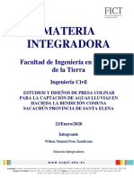 Lineamientos de Materia Integradora 2019-II SACACHUN