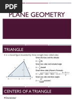 Geometry Formulas PDF | PDF | Area | Volume