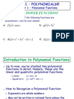 1.1 - Power Functions