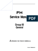 1996-2001 Fuso FH Service Manual PDF