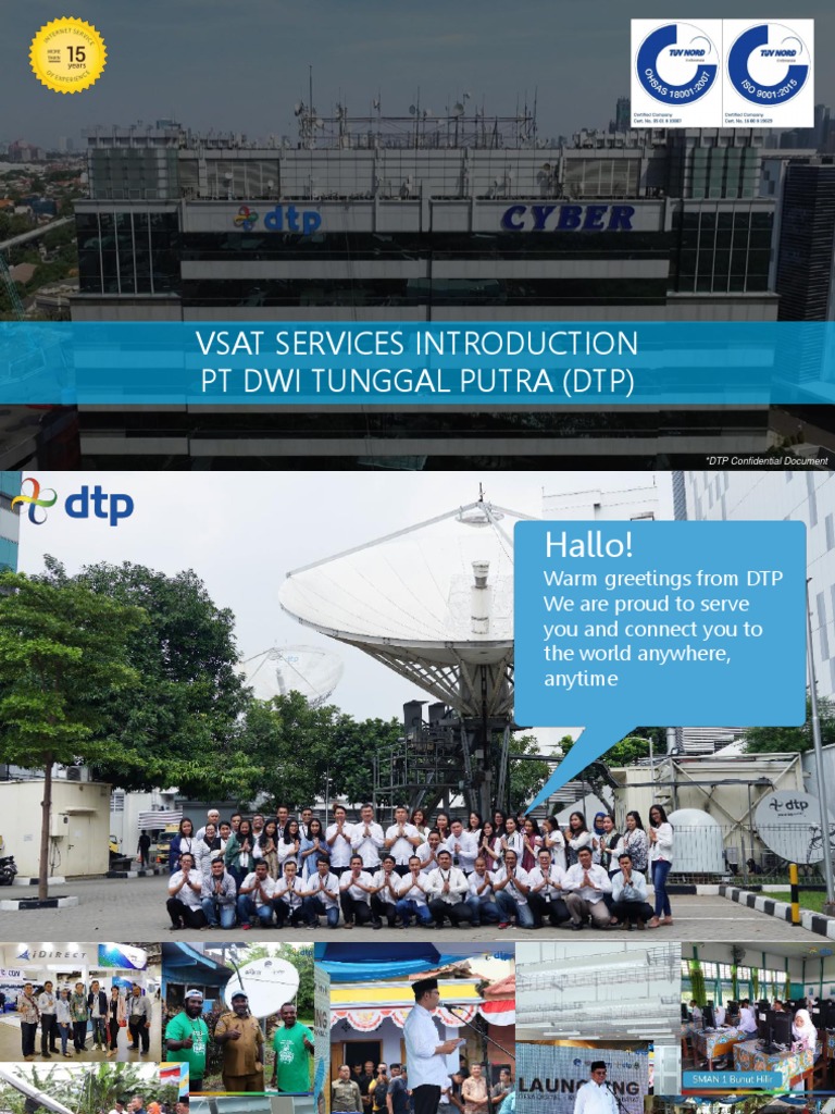Vsat Introduction Pdf Very Small Aperture Terminal Data Center