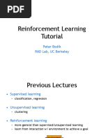 Reinforcement Learning