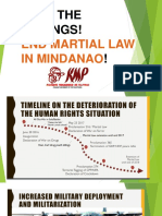 Stop The Killings in Bukidnon 2019