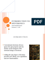 Introduction To Spintronics