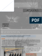 REVERBERATION TIME - Acoustics