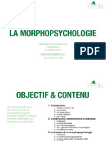 LA MORPHOPSYCHOLOGIE - INTRODUCTION A LA SCIENCE DE L OBSERVATION - DIAPORAMA (102 Pages - 11,9 Mo)