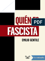 Quien Es Fascista - Emilio Gentile