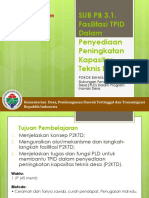 SPB 2. 1. Sosialisasi Fasilitasi Penyedia Peningkatan Kapasitas Teknis Desa (P2KTD)