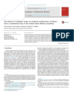 2017 Carter Greenberg Walker (EER) The Impact of Computer Usage On Academic Performance (West Point Study)