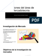 Funciones Del Área de Mercadotecnia