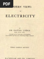 Modern Views on Electricity