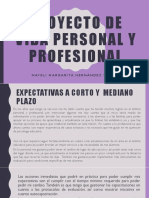 Proyecto de Vida Personal y Profesional