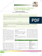 Info Produk-Tinjauan Atas Norepinephrine - First Line Vasopressor For Septic Shock PDF