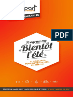 Programme Bientot Lete PDF