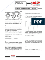 Ganit Pradnya 2015 Test Paper PDF