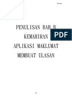 2 Penulisan BM Bah B - Tahun 5 PDF