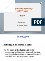 Hydrology Lec. 011