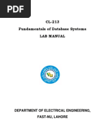 DB - LabManual - Withproject - Fall 2019 PDF