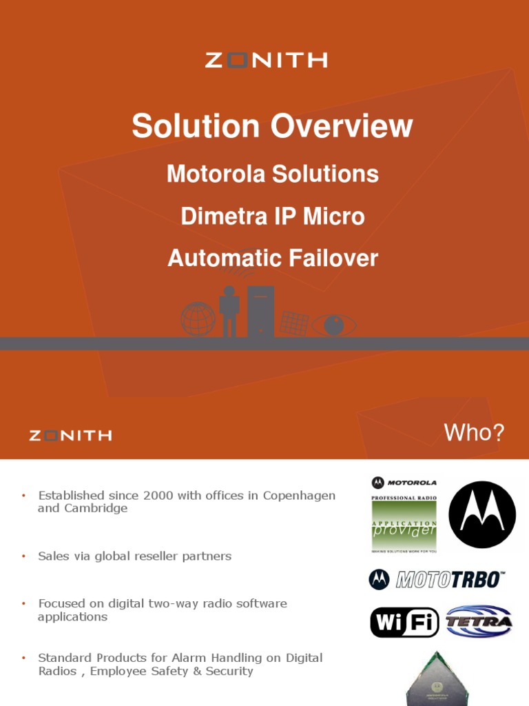 Automatic Failover for Dimetra IP Micro | PDF | Virtual Private Network ...