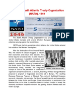 Nato History and Members