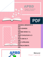 APBD dan Peranannya dalam Perekonomian Daerah