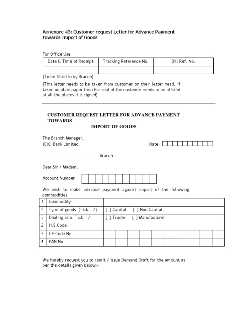 What Is Advance Import Payment