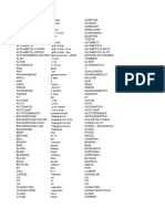 Diccionario de Palabras Reservadas en Cobol Ingles-Español