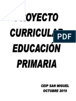 Proyecto Curricular 19-20