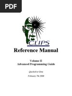 Clips Reference Manual Vol Ii_ Advanced Programming Guide