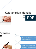 Keterampilan Menulis