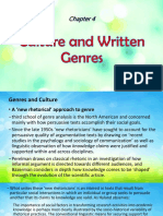 Chapter 4 Culture and Written Genres
