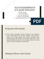 Hidangan Kesempatan Khusus Adat Istiadat