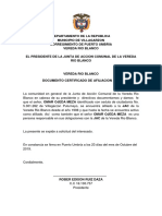 Certificado de Afiliacion