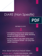 DIARE Non Spesifik